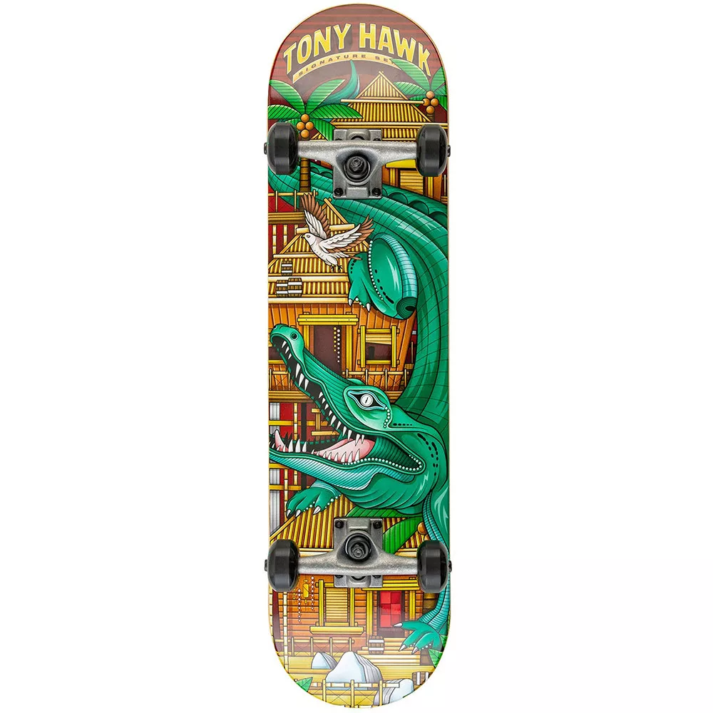 Tony Hawk 180 Series 7.75" Skateboard - Crocodile Creek